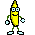 thumbs up banana